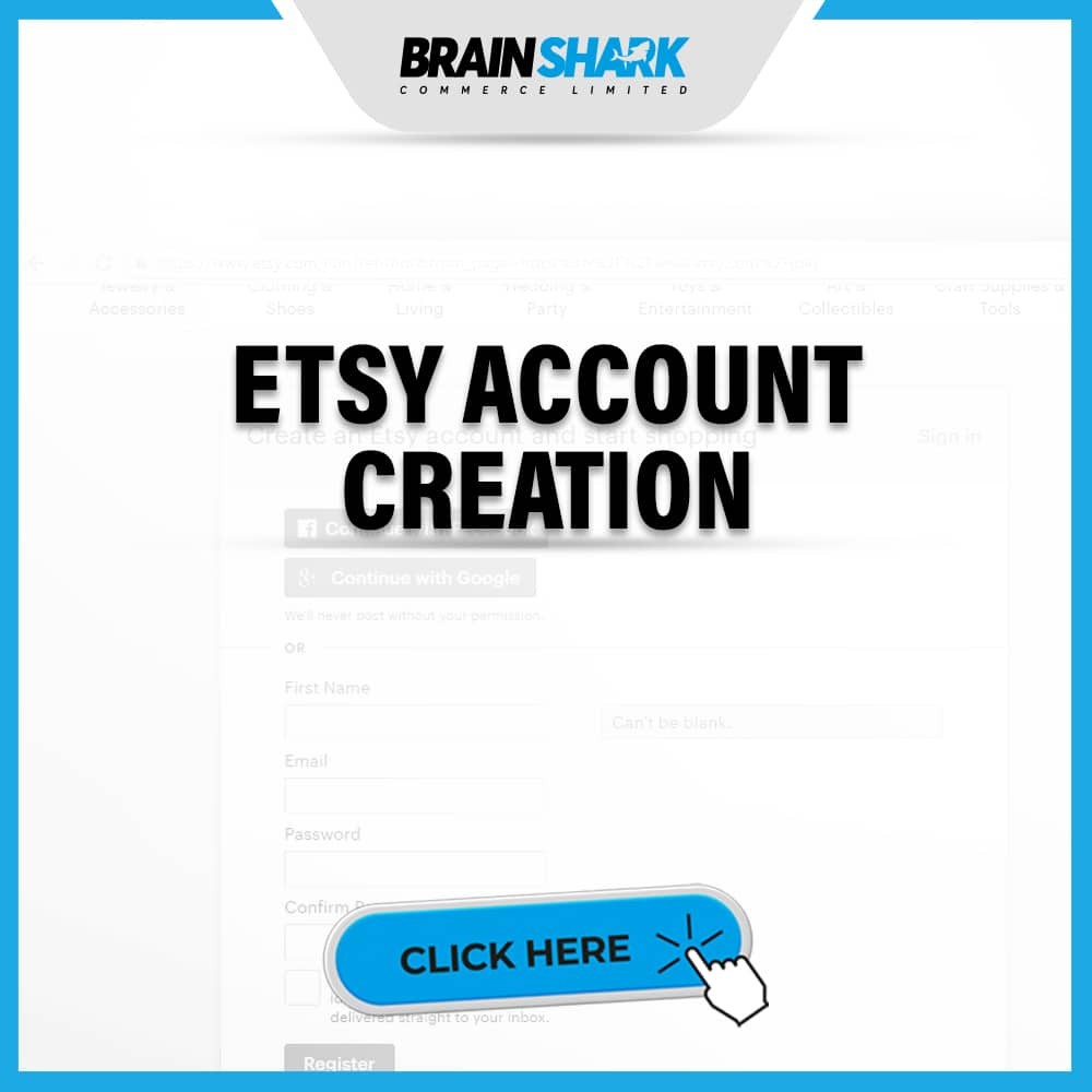 ETSY Account Creation