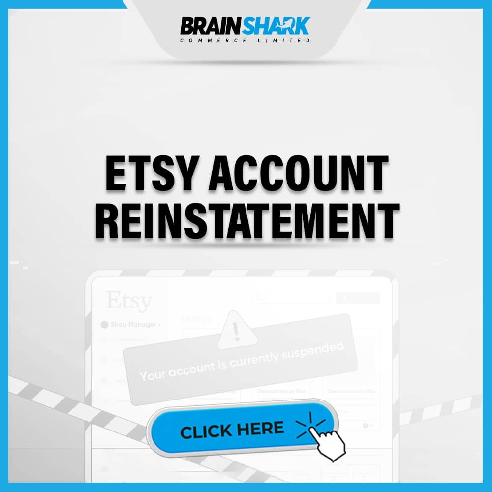 ETSY Account Reinstatement